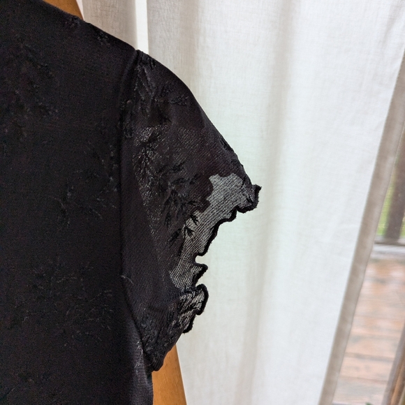 ✨ Vintage - Floral print sheer t-shirt - Picture 5 of 6